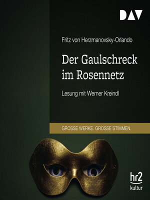 cover image of Der Gaulschreck im Rosennetz (Gekürzt)